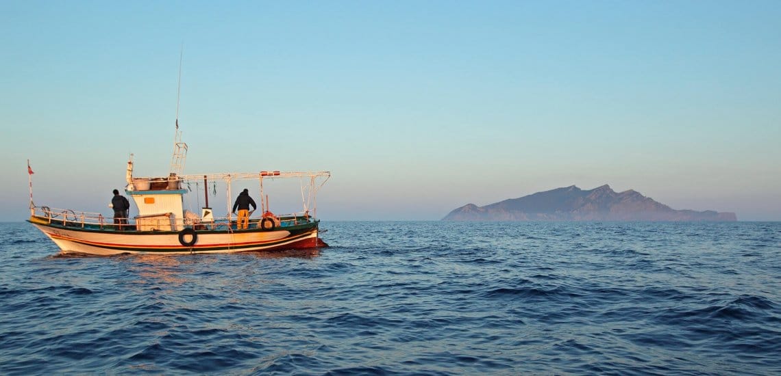 Fishers near Zembra island, Tunisia © Louis Marie Preau
